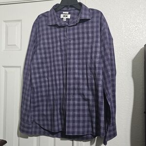 ❣️SALE❣️ Joseph Abboud Casual Longsleeve Purple Dress Shirt | XL Modern Fit